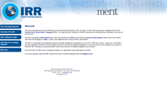 Desktop Screenshot of irr.net