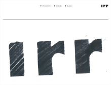 Tablet Screenshot of irr.at
